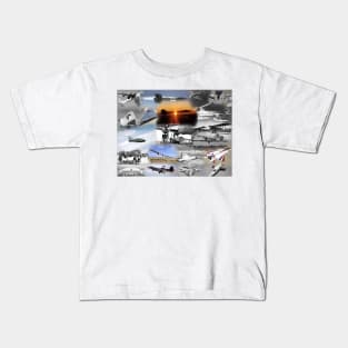 Test planes Kids T-Shirt